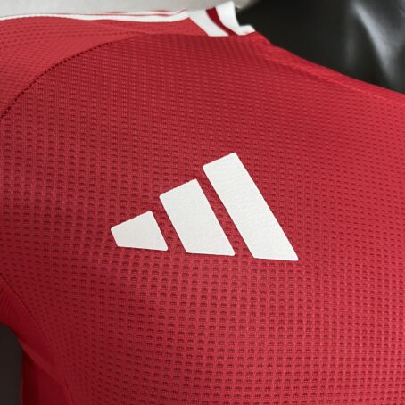 Camisa Manchester United Longa - Modelo Jogador - Vermelha - 24/25 - Imagem 3