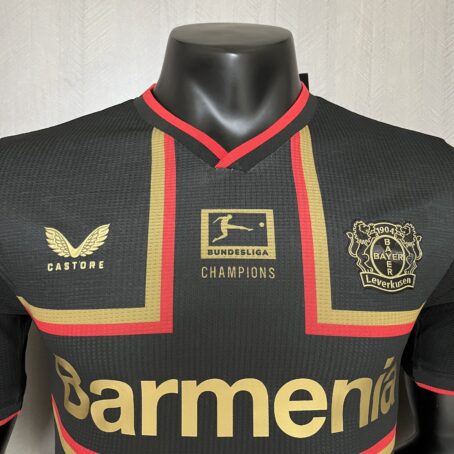Camisa Bayer Leverkusen - Modelo Jogador - Preta - 24/25 - Imagem 2
