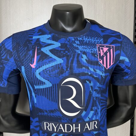 Camisa Atlético de Madrid III - Modelo Jogador – Azul – 24/25 - Imagem 2
