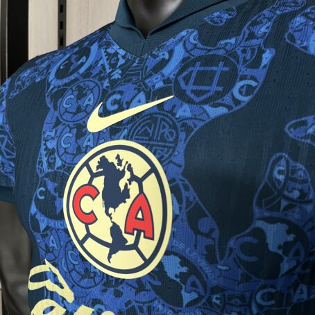 Camisa Club América - Modelo Jogador - Azul – 24/25 - Imagem 3