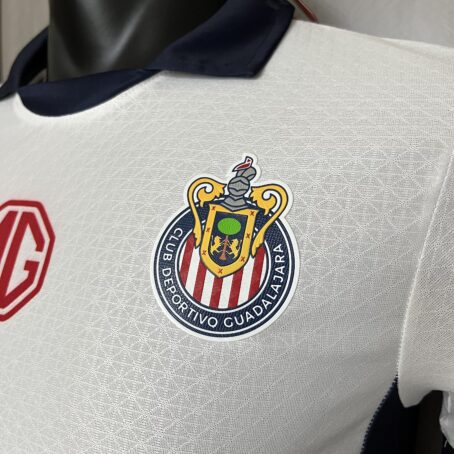 Camisa Chivas - Modelo Jogador - Branca – 24/25 - Imagem 4