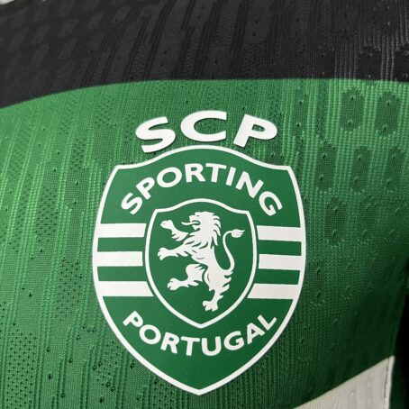Camisa Sporting - Modelo Jogador - Verde/Preto - 24/25 - Imagem 3