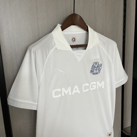 Camisa Olympique de Marseille Edição Especial - Branca - 24/25 - Imagem 5