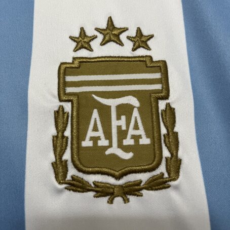 Camisa Argentina - Infantil - Azul/Branca - 24/25 - Imagem 3