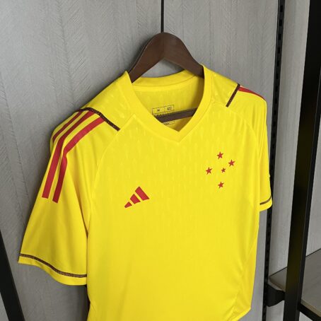 Camisa Cruzeiro Goleiro - Amarela - 24/25 - Imagem 5