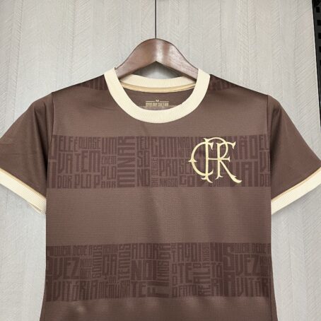 Camisa Flamengo Edição Especial - Feminina - Marrom - 24/25 - Imagem 2