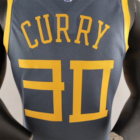 Camisa Regata NBA Golden State Warriors – Cinza – #30 Curry - 2018 - Imagem 8
