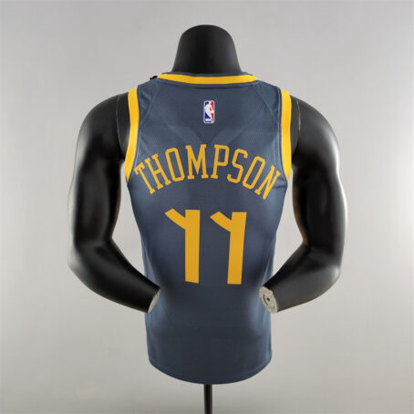 Camisa Regata NBA Golden State Warriors – Cinza – #11 Hompson - 2018 - Imagem 9