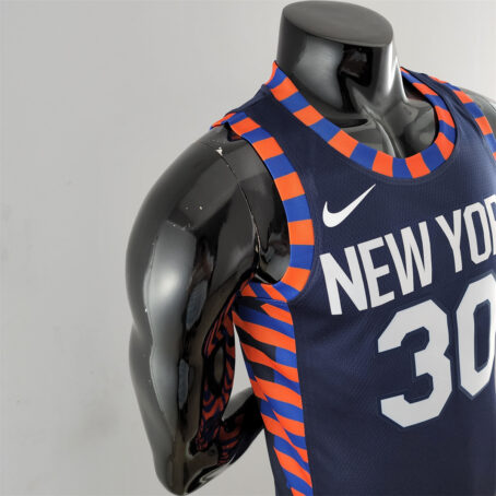 Camisa Regata NBA New York Knicks – Azul - #30 Randle - Imagem 5