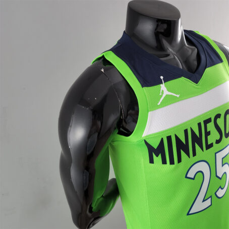 Camisa Regata NBA Minnesota Timberwolves – Verde – #25 Rose - Imagem 5