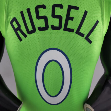 Camisa Regata NBA Minnesota Timberwolves – Verde – #0 Russell - Imagem 7