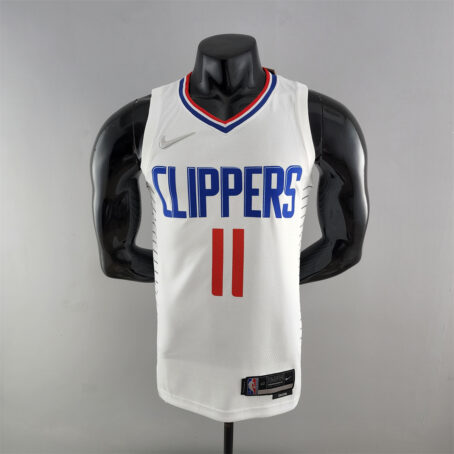 Camisa Regata NBA Los Angeles Clippers – Branca – #11 Wall - 75 Anos