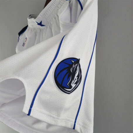 Short NBA Dallas Mavericks - Branco - Imagem 7