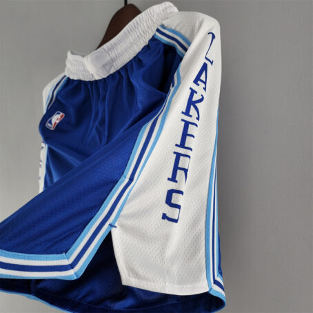 Short NBA Los Angeles Lakers - Azul - Retro - Imagem 7
