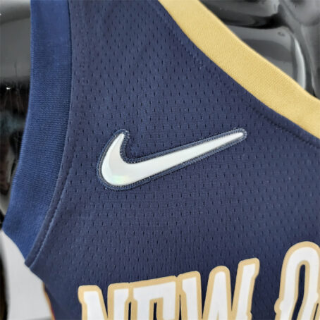 Camisa Regata NBA New Orleans Pelicans – Azul – #1 Williamson – 75 Anos - Imagem 4