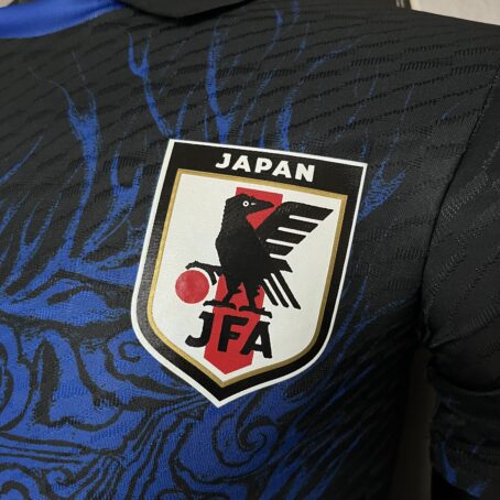 Camisa Japão - Modelo Jogador - Preta/Azul - 24/25 - Imagem 4