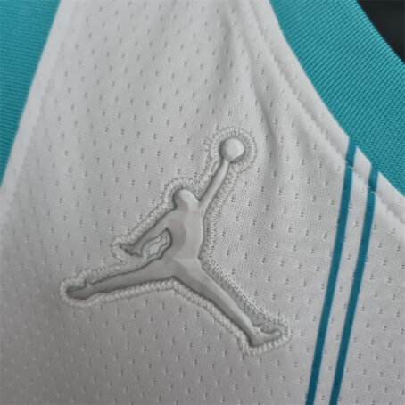 Camisa Regata NBA Charlotte Hornets City – Branca – #1 Ball - 75 Anos - Imagem 4