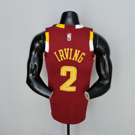 Camisa Regata NBA Cleveland Cavaliers – Vermelha – #2 Irving - 2022 - Imagem 8