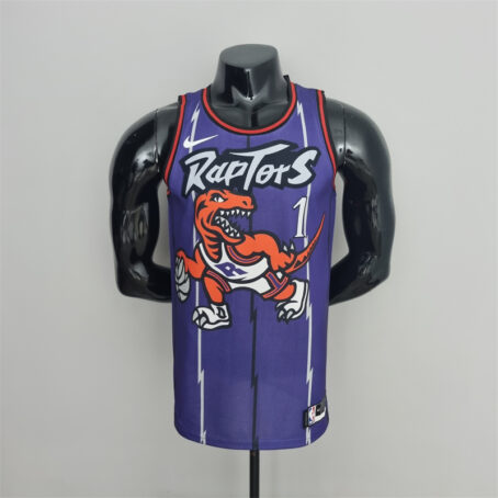Camisa Regata NBA Toronto Raptors – Roxa – #1 McGrady