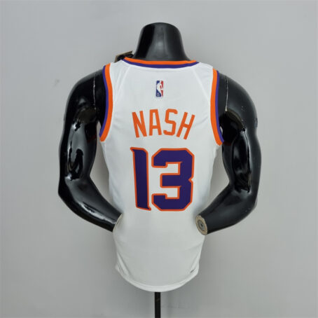 Camisa Regata NBA Phoenix Suns – Branca – #13 Nash – 75 Anos - Imagem 9