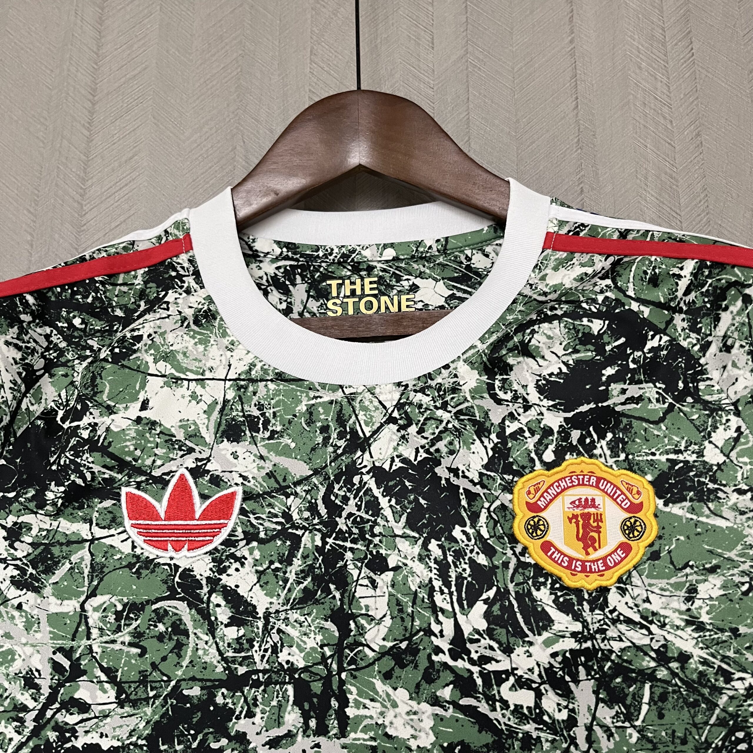Camisa Manchester United – Infantil – Verde Pre Jogo – 24/25