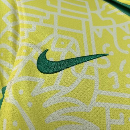 Camisa Brasil - Feminina - Amarela - 24/25 - Imagem 4