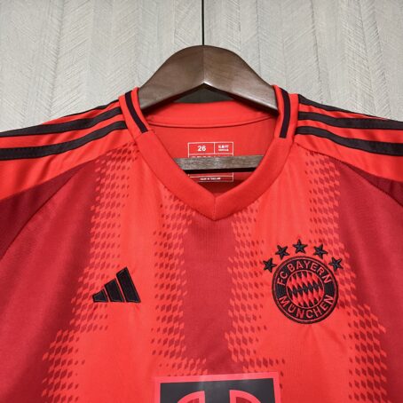 Camisa Bayern de Munique - Infantil - Vermelha - 24/25 - Imagem 2