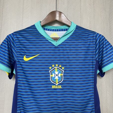 Camisa Brasil - Feminina - Azul - 24/25 - Imagem 2
