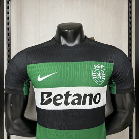 Camisa Sporting - Modelo Jogador - Verde/Preto - 24/25 - Imagem 2