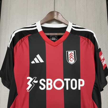 Camisa Fulham - Preta/Vermelha - 24/25 - Imagem 2