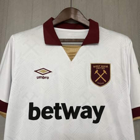 Camisa West Ham - Branca - 24/25 - Imagem 2