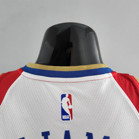 Camisa Regata NBA New Orleans Pelicans – Branca – #1 Williamson - 2020 - Imagem 9