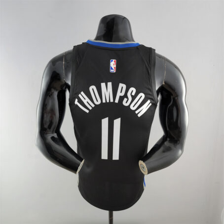Camisa Regata NBA Golden State Warriors – Preta – #11 Thompson – 2020 - Imagem 9