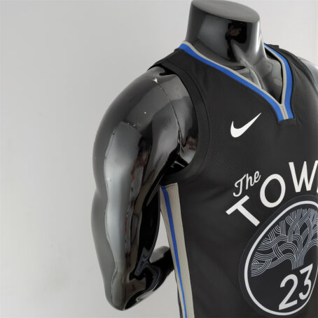 Camisa Regata NBA Golden State Warriors – Preta – #23 Green – 2020 - Imagem 5