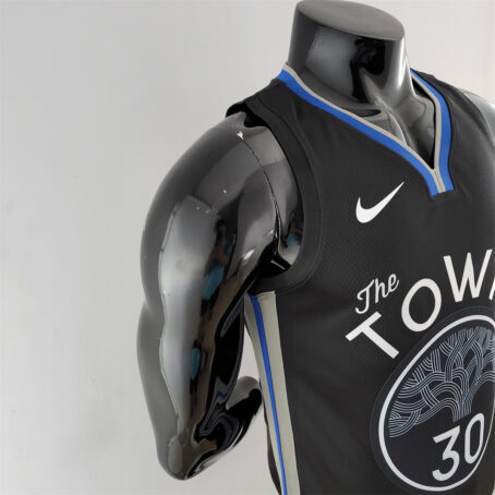 Camisa Regata NBA Golden State Warriors – Preta – #30 Curry – 2020 - Imagem 5