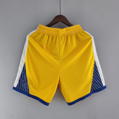 Short NBA Golden State Warriors - Amarelo - Imagem 8