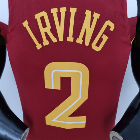 Camisa Regata NBA Cleveland Cavaliers – Vermelha – #2 Irving - 2022 - Imagem 7