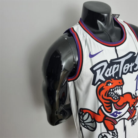 Camisa Regata NBA Toronto Raptors – Branca – #15 Carter - Imagem 5