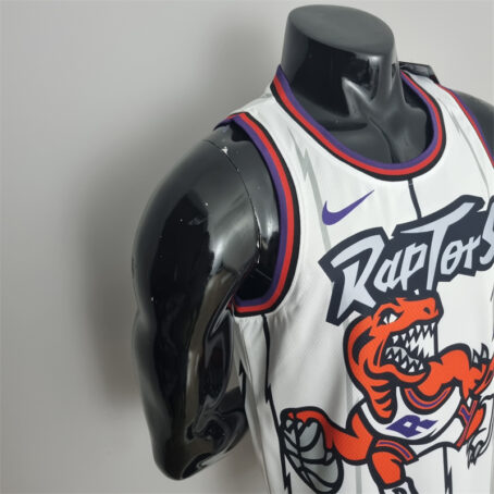 Camisa Regata NBA Toronto Raptors – Branca – #1 McGrady - Imagem 5