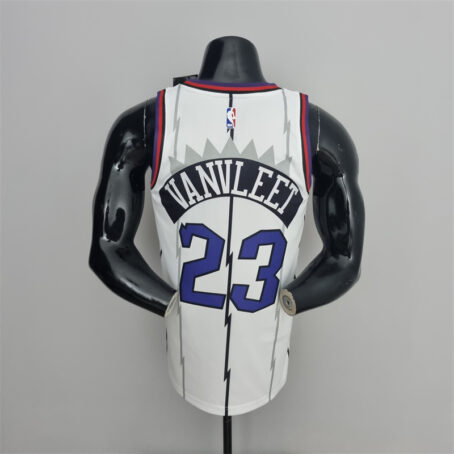 Camisa Regata NBA Toronto Raptors – Branca – #23 Vanvleet - Imagem 9