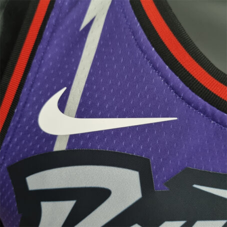 Camisa Regata NBA Toronto Raptors – Roxa – #43 Siakam - Imagem 4