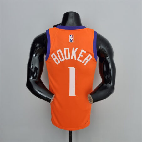 Camisa Regata NBA Phoenix Suns – Laraja – #1 Booker - 75 Anos - Imagem 9
