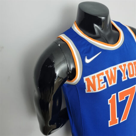 Camisa Regata NBA New York Knicks – Azul – #17 Lin – 75 Anos - Imagem 5