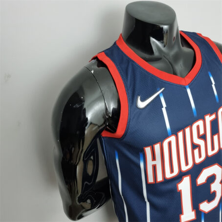 Camisa Regata NBA Houston Rockets – Azul – #13 Harden – 2022 - Imagem 5