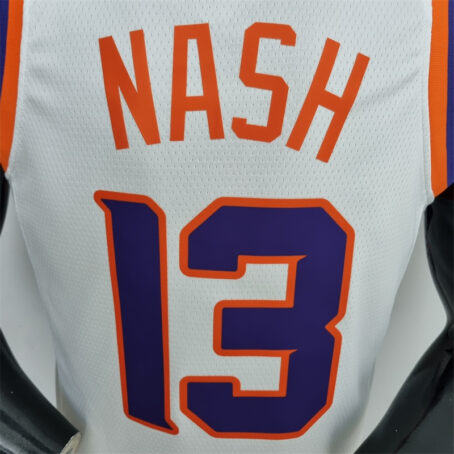 Camisa Regata NBA Phoenix Suns – Branca – #13 Nash – 75 Anos - Imagem 8