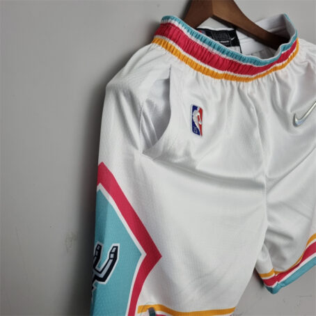 Short NBA San Antonio Spurs – Branco - Imagem 4
