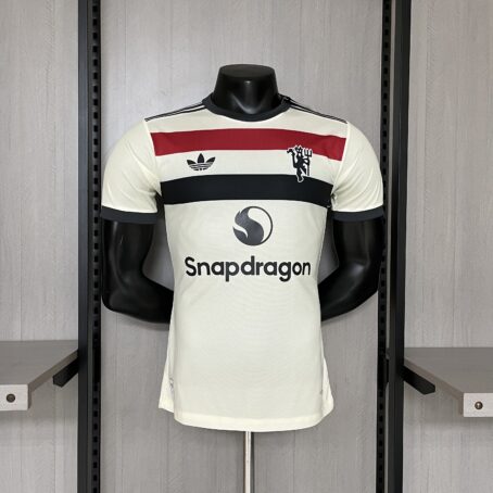 Camisa Manchester United III - Modelo Jogador - Branca - 24/25