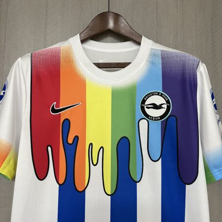 Camisa Brighton - Branca Pre Jogo - 24/25 - Imagem 2