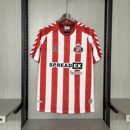 Camisa Sunderland - Branca/Vermelha - 24/25