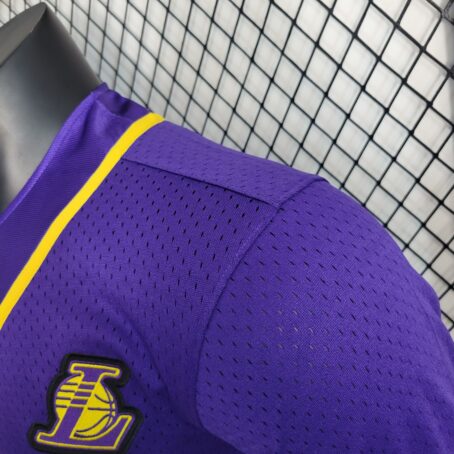 Camisa Stadium NBA Los Angeles Lakers – Roxa - Imagem 9